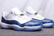 Jordan 11 Low Snake Navy